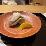 木山 - ◆焼き物
      カマス 大根おろしと発酵レモン