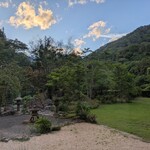 水上山荘 - 食事処からの風景