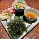 ぱいかじ - 盛合せ　海葡萄、島らっきょ