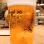 炉ノ骨頂 - 生ビール (680円)