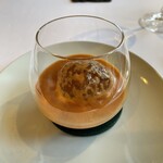 レストラン・モリエール - トマトを用いたガスパチョ