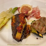 ガストロノミア ヨシ - 噺の中にも出て来たナスといちじく 