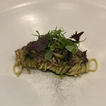 センプレ - 鮎とズッキーニのタリオリー二