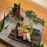 葵献心 やま田 - お造りもめちゃ綺麗‼️