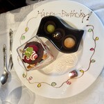 シャトー　ラ・パルム・ドール - 本人にはサプライズのバースデープレート㊗️