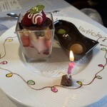 313431723 - デザート（✨バースデープレートで）
