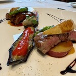 シャトー　ラ・パルム・ドール - ◉ 特選肉料理
      　黒毛和牛のヒレステーキ
      　ブラウン胡椒マデラソース