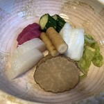 駒ヶ岳温泉 - 漬物