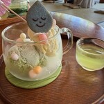 喫茶きはる - かわいい「雨粒ちゃんアイス」に一気にクールダウン(*´˘`*)♡