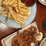 Ishokuya Miyasaka - ポテトフライ&小エビ唐揚げ