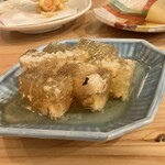 御飯屋 Kino - 鰻と糸うりの煮凍り✨️
      糸瓜がアクセントになり鱧と酷暑を忘れさせてくれる逸品✨️✨️