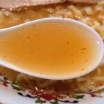 喜一 - スープ、塩辛味噌。