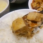 桂園 - 麻婆豆腐定食（650円）
