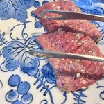 炭焼ホルモン えいた - 並タン　並のタンではないが