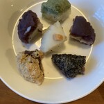 おはぎと大福 - 三等分にした一人分