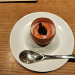 市岡45 - 半熟卵キャビアのせ