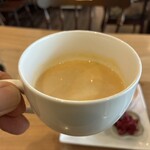 カフェ すろうらいふ - ポタージュも美味