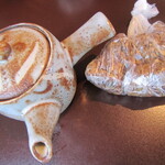 ゆずや - 食後のお茶とおみやにおかかを