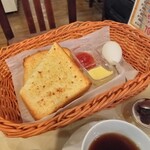 アロマ珈琲 - モーニングセット