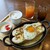 イタリア食堂 オリーブの丘 - 料理写真:オープンカスクート クロックムッシュ風