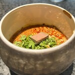 イチリン ハナレ - 丹波高坂地鶏　よだれ鶏、白レバーのパテ