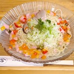 中華そば 肴 yamago - 冷やしピクルス中華※8月限定