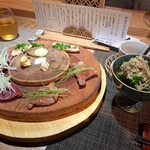 お猪口 - 燻製のお肉