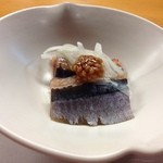 輝咲 - 秋刀魚の燻製マスタードソース