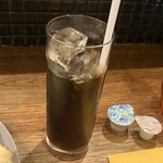 goo ITALIANO - ドリンクはアイスコーヒーをチョイス