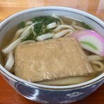 うどんや 浦商 - きつねうどん　300円