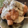 魚山亭 - ✅チキン南蛮定食¥1.200
　※ご飯お代わり無料
　※＋¥200で味噌汁を「冷や汁」へ変更可能！