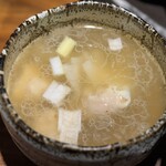 Tokyo Style Noodle ほたて日和 - 『特製』帆立の昆布水つけ麺白(塩)