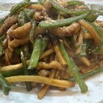 上海菜館 - 青椒肉絲