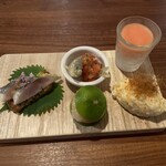 上六ワイン - 前菜盛合せ