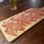 上六ワイン - 生ハム大