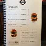THE GRABBER hamburger pub - メニュー