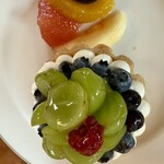 食事と喫茶 ひといき - ブルーベリーチーズタルト