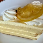 食事と喫茶 ひといき - レモンのショートケーキ