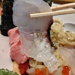 麺家 たけ田 - 真鯛刺し