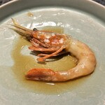 イチリン ハナレ - 牡丹海老の紹興酒漬け