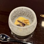 割烹 新多久 - ずいき／えん貝