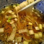 麺家 たけ田 - 麺投入