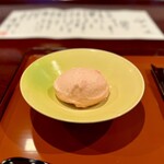 割烹 新多久 - すいかのアイスクリーム