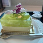 観光特急 しまかぜ - マスカットのレアチーズ