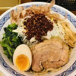 つけめん桜の如く - ラー油ぶっかけ