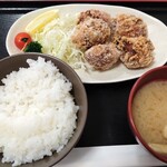 辛酉会食堂 - 唐揚げ定食