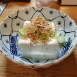 やきとんかど - ちょい呑みセットの冷奴