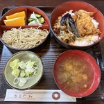よしのや - 料理写真:おそばやさんセット1000円込