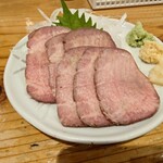 牛タン大衆酒場 べこたん 京急蒲田店 - 牛たん刺し