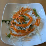 ダルバール - セットのサラダ